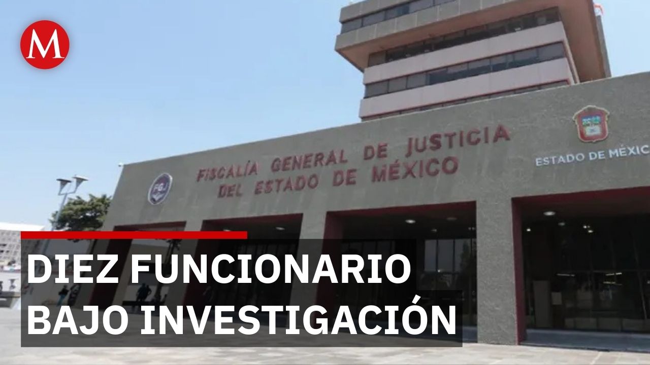 ¿Red de extorsión en la FGJEM? Investigan a 10 funcionarios y toman medidas drásticas