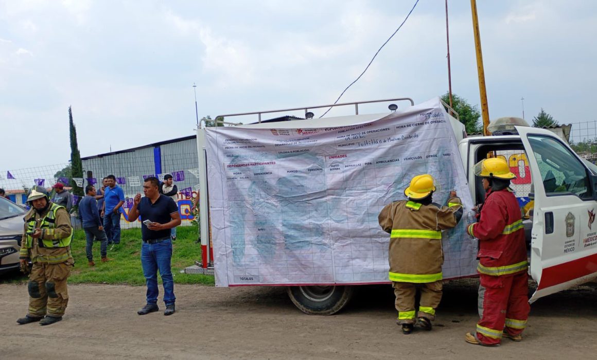 Refuerzan acciones de seguridad tras explosión en polvorines de Tultepec y mantienen vigilancia estricta