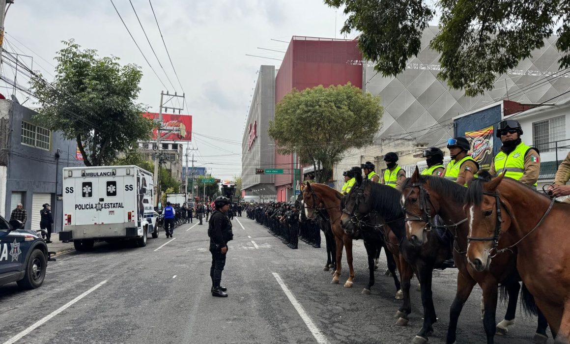 Refuerzan la seguridad en el regreso del Deportivo Toluca al Nemesio Díez tras victoria contra Necaxa