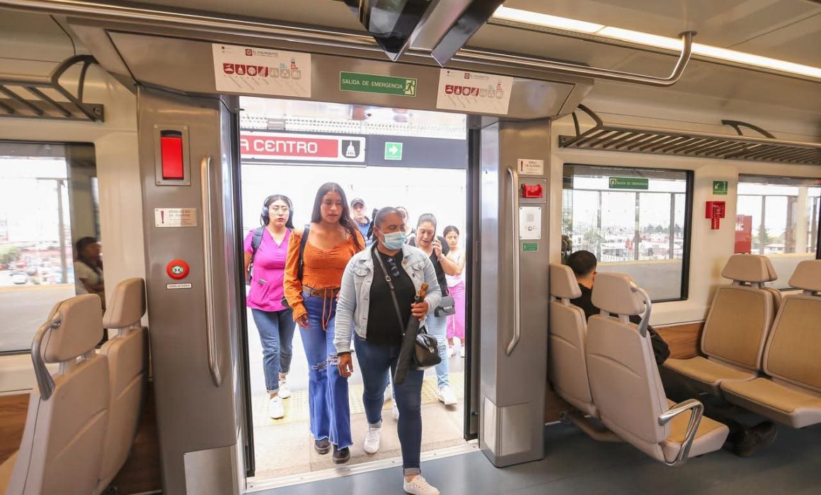 Refuerzan seguridad en tren El Insurgente con senderos seguros y videovigilancia en Edomex y CDMX