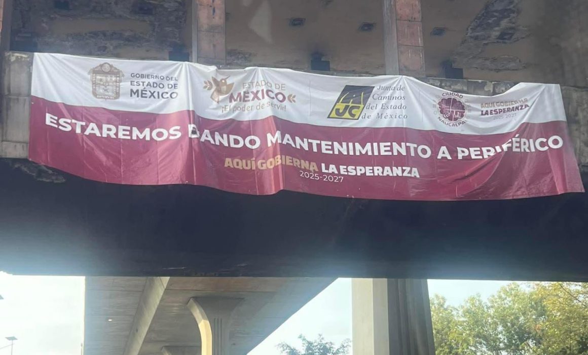 Rehabilitación en Bulevar Ávila Camacho causa cierres intermitentes en Naucalpan