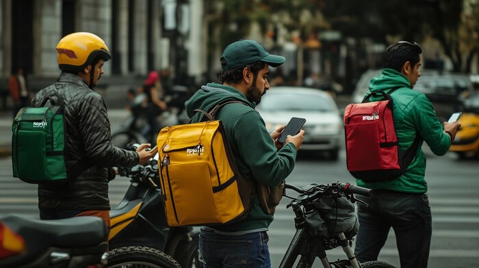 Repartidores de delivery en Argentina necesitan entre 454 y 572 pedidos mensuales para cubrir la canasta básica en 2025