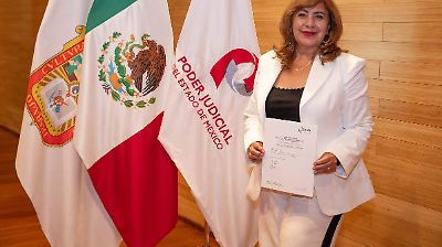 Representante del PJEdomex comparte logros en la Reunión Mundial de La Haya en Singapur