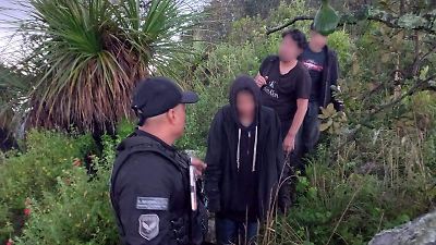 Rescatan a tres jóvenes perdidos en el Parque Sierra de Guadalupe en Coacalco