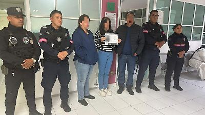 Rescatan en La Teresona a adolescente reportada como desaparecida en Toluca
