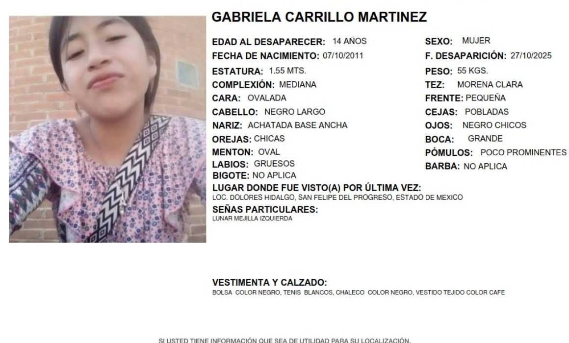 ¡Rescatan en Toluca a menor secuestrada y desaparecida en San Felipe! La impactante historia de su huida y salvación