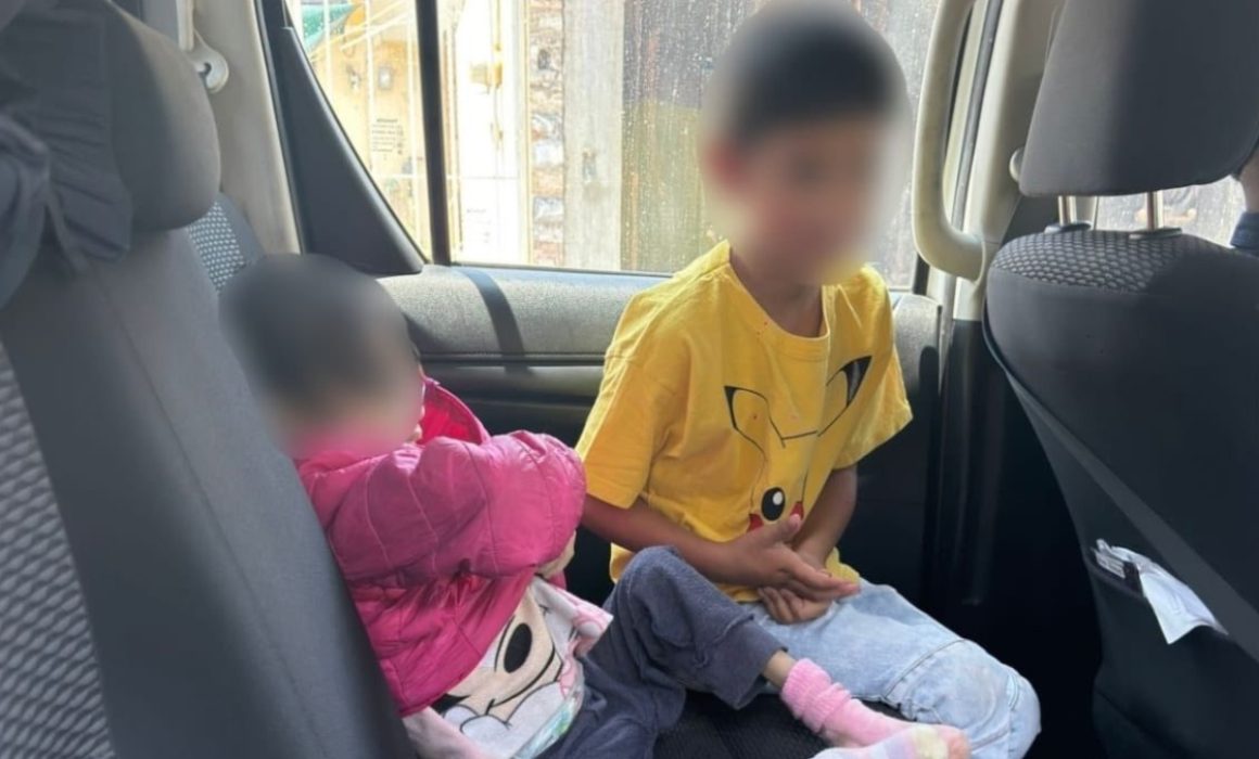 Resguardan a dos infantes que vivían en condiciones de vulnerabilidad