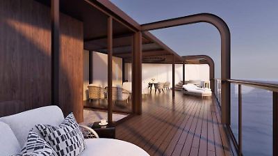 Revelan nuevas suites de lujo en el futuro crucero Seven Seas Prestige
