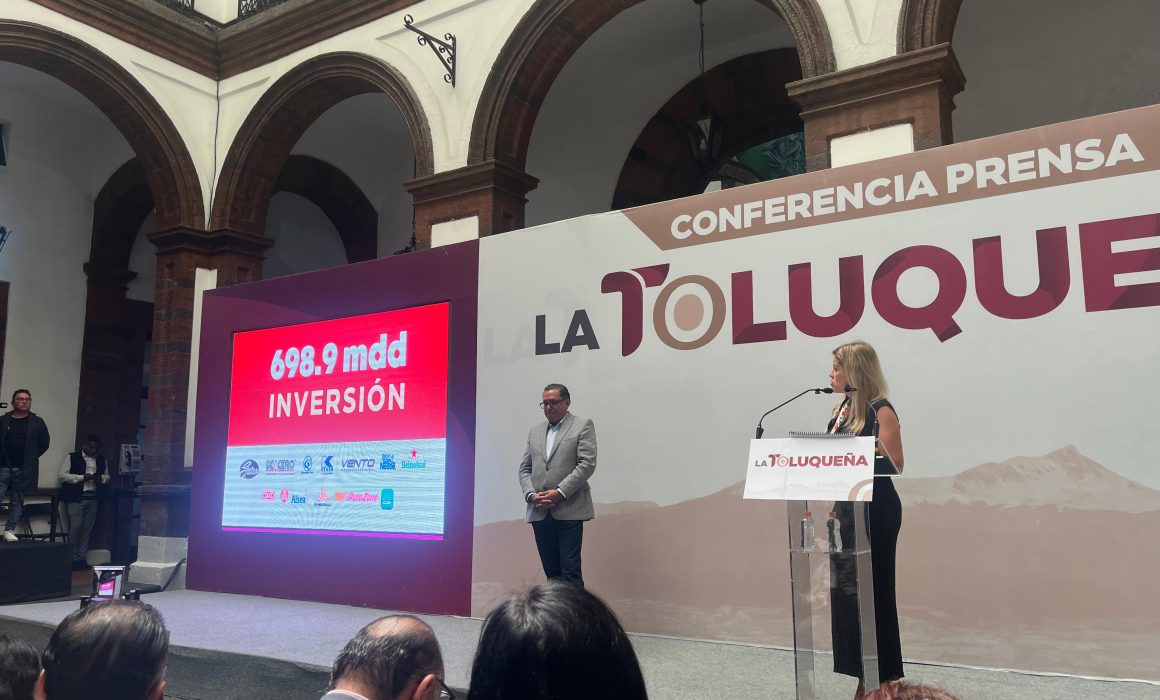 Ricardo Moreno impulsa a Toluca como epicentro de generación de empleo en el Estado de México