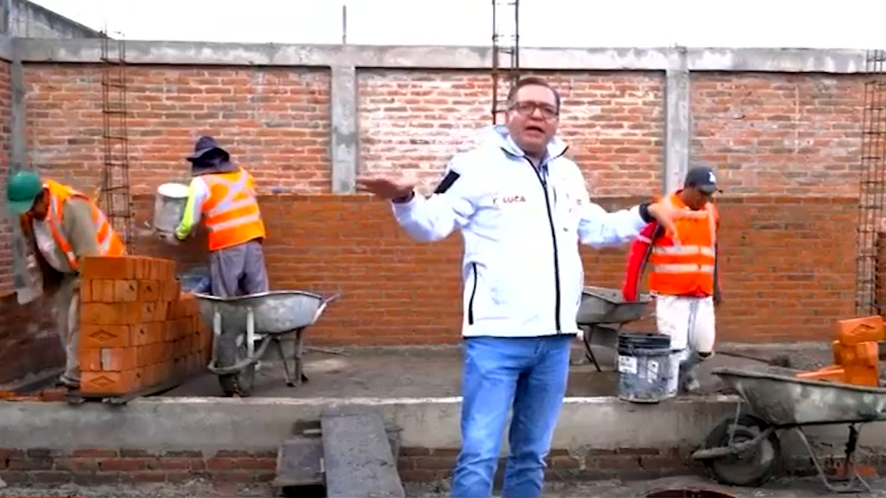 Ricardo Moreno supervisa avance de proyecto hídrico en San José Guadalupe que beneficiará a miles en Toluca