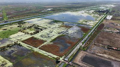 Riesgo inminente en Totoltepec por sobrecarga del río Lerma, presas y residuos industriales