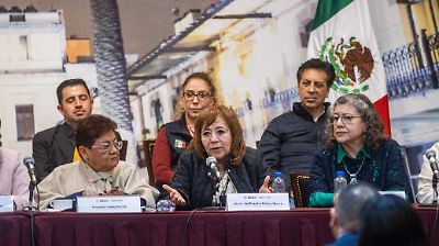 Rosario Piedra afirma que colectivos de desaparecidos están 'contentos' con su gestión, pese a críticas anteriores