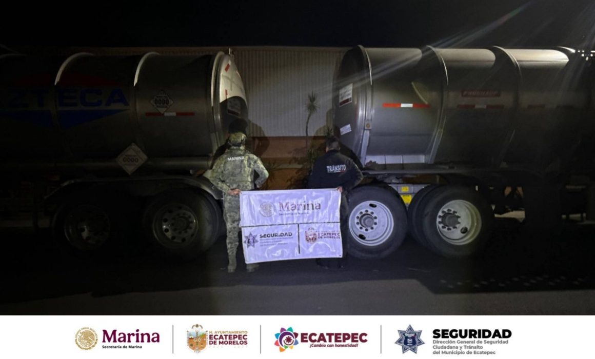 ¿Sabías que en Ecatepec recuperaron un tanque cisterna robado gracias a un reporte ciudadano?