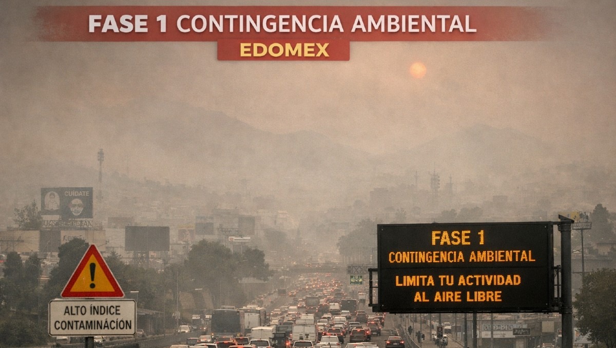 ¿Sabes cuáles son las zonas más afectadas por la Contingencia Ambiental en Edomex hoy 25 de diciembre? La verdad te sorprenderá