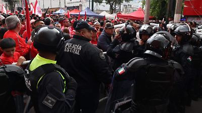 Saldo blanco durante la Final de la Liga Mx en Toluca