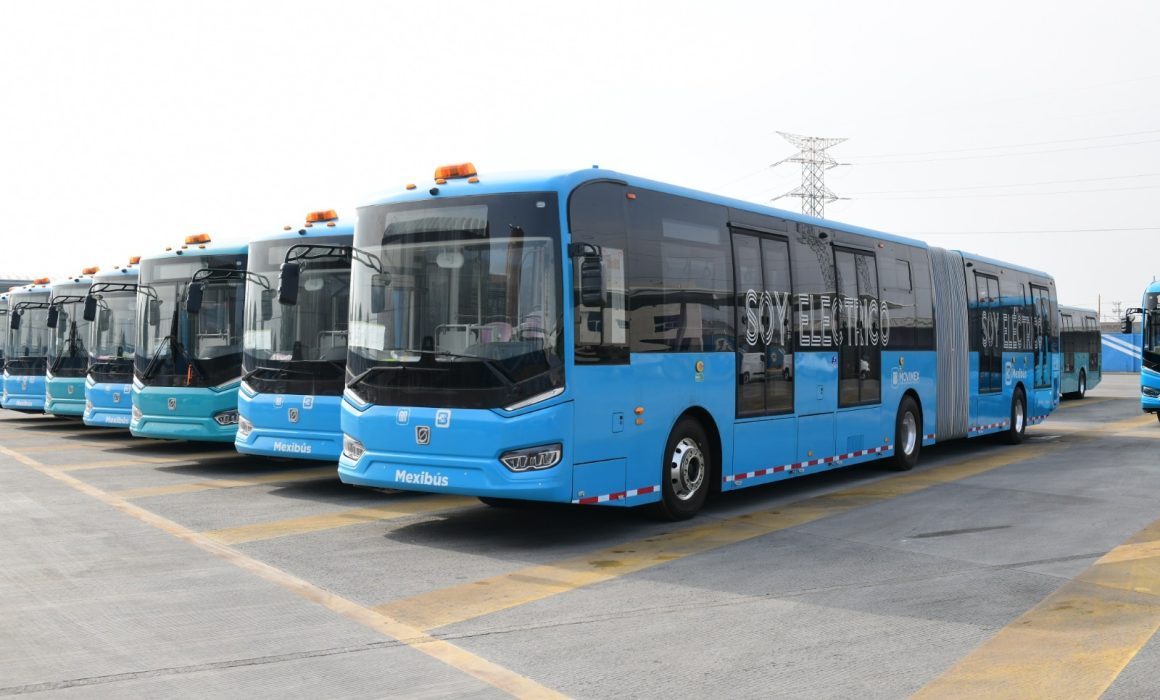 Se integran 10 nuevas unidades eléctricas al Mexibús