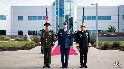 Secretarios de Marina y Defensa de México refuerzan cooperación con Comando Norte de EU en Colorado