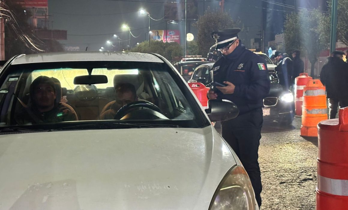 Seguridad en Toluca: Detienen a 46 conductores ebrios durante las celebraciones patrias