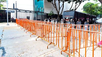 Seguridad extrema en el Senado por toma de protesta de nuevos jueces del Poder Judicial