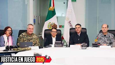 Seguridad reforzada en elecciones del Poder Judicial en México