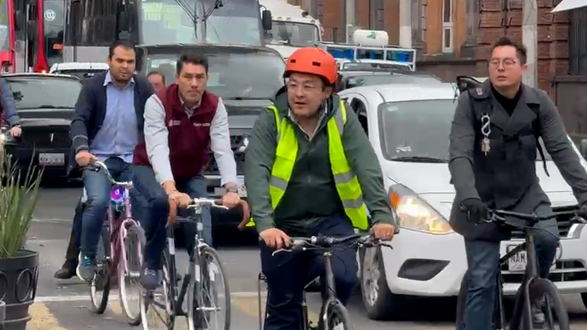 Semov inicia segunda fase de la ciclovía de Isidro Fabela en Toluca para mejorar movilidad y conectividad