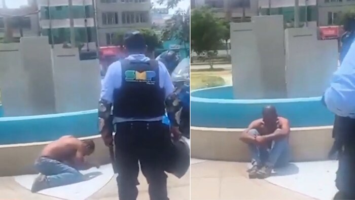 Sereno de San Martín de Porres usa pistola de electrochoque para contener a ciudadano violento tras llamada vecinal