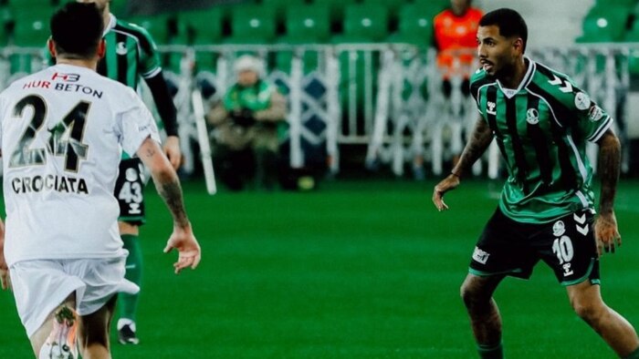 Sergio Peña inicia su paso en Sakaryaspor con derrota y aumenta el riesgo de descenso en Turquía