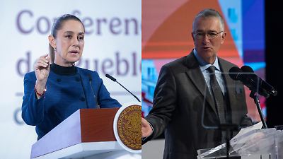 Sheinbaum acusa a Salinas Pliego de fraude en Estados Unidos por deuda con AT&T