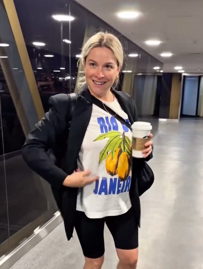 Sofía Pachano y Santiago Ramundo viven una divertida despedida en Río de Janeiro antes de la llegada de su bebé