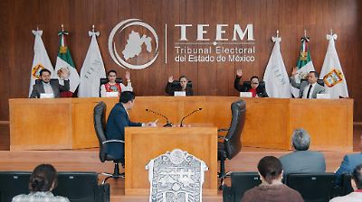TEEM sanciona a excandidato judicial por propaganda no permitida y resuelve siete juicios electorales