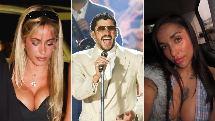 Tini Stoessel y María Becerra bailan con Bad Bunny en la Casita durante su primera noche en el Estadio Monumental de Buenos Aires