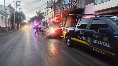 Tiroteo en Toluca deja dos personas muertas y una herida en una vecindad del centro
