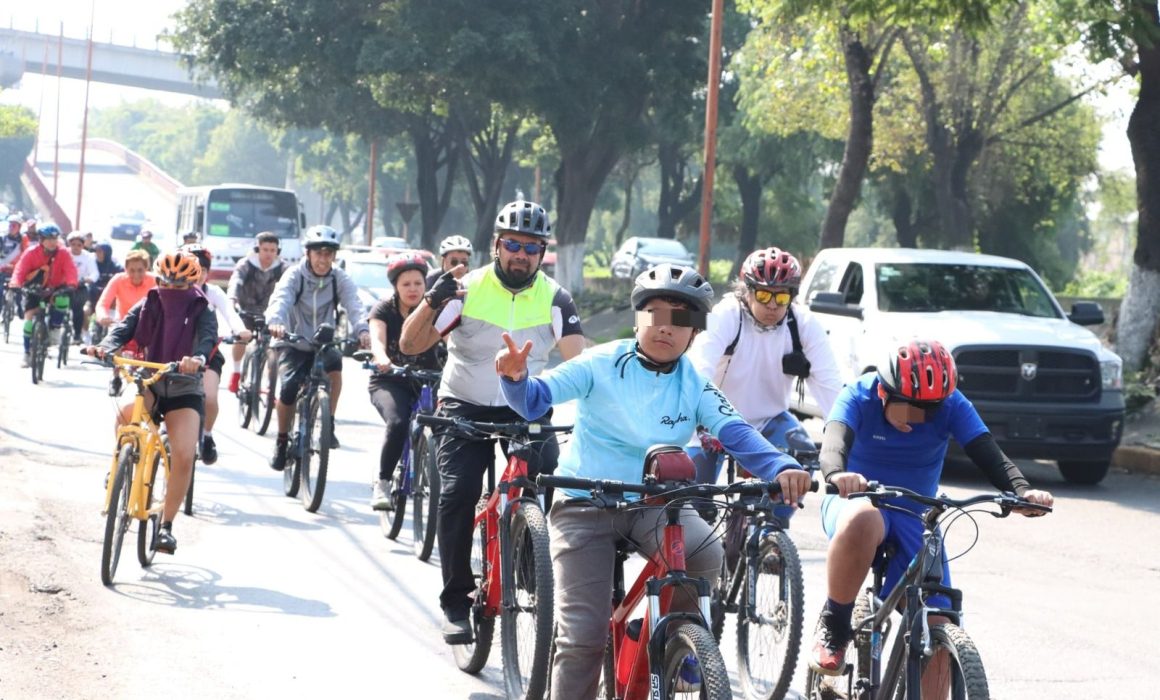 Tlalnepantla impulsa la cultura ciclista y la paz con evento comunitario