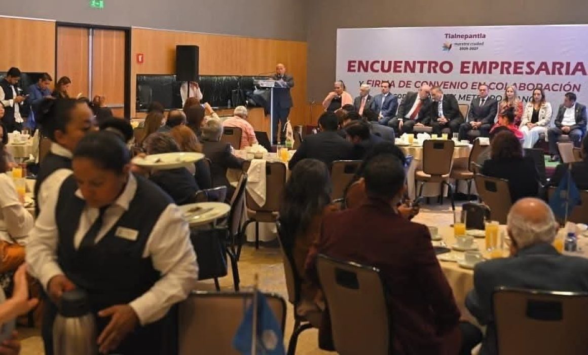 Tlalnepantla y Coparmex firman convenio para atraer inversiones y fortalecer la economía local