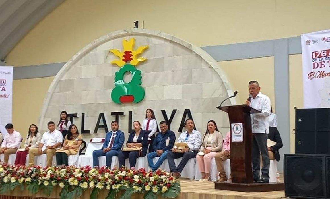 Tlatlaya celebra 176 años de historia con actividades cívicas y culturales