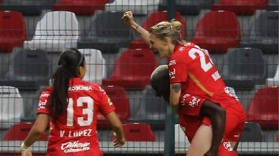 Toluca Femenil conquista su primer triunfo del Torneo Apertura 2025 ante Santos Laguna en el ‘Infierno’