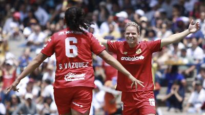 Toluca Femenil logra importante victoria en CU y se ubica en los primeros lugares de la Liga MX Femenil