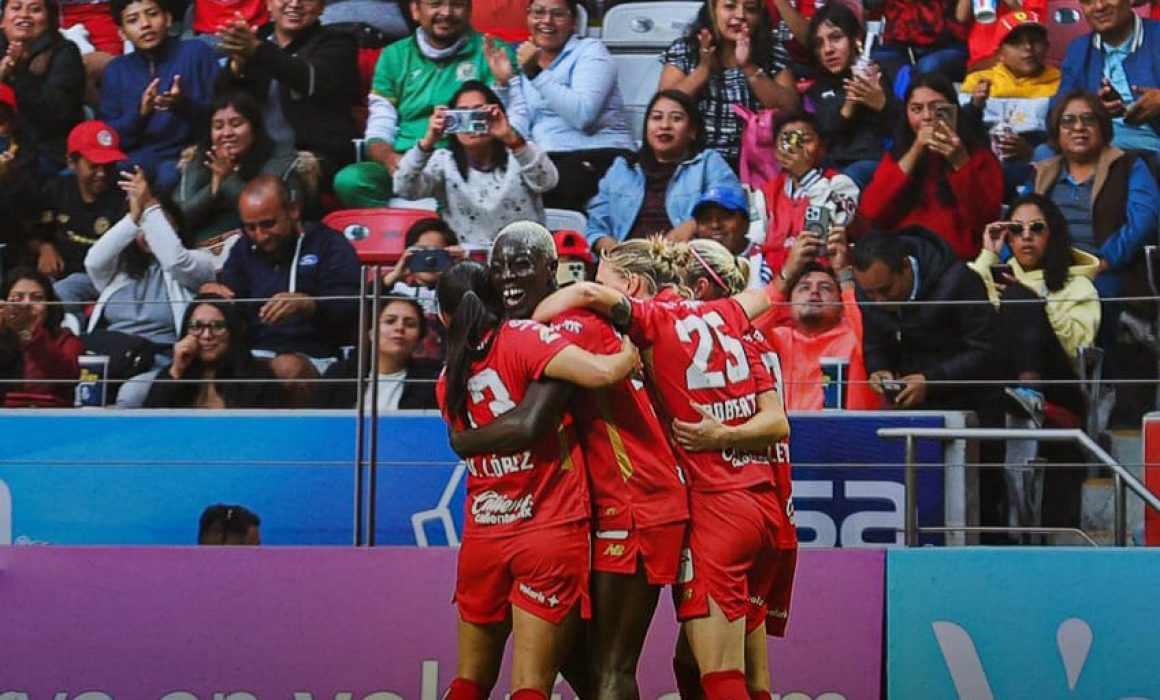 Toluca Femenil logra su primera victoria en casa con gol de Michaela Abam