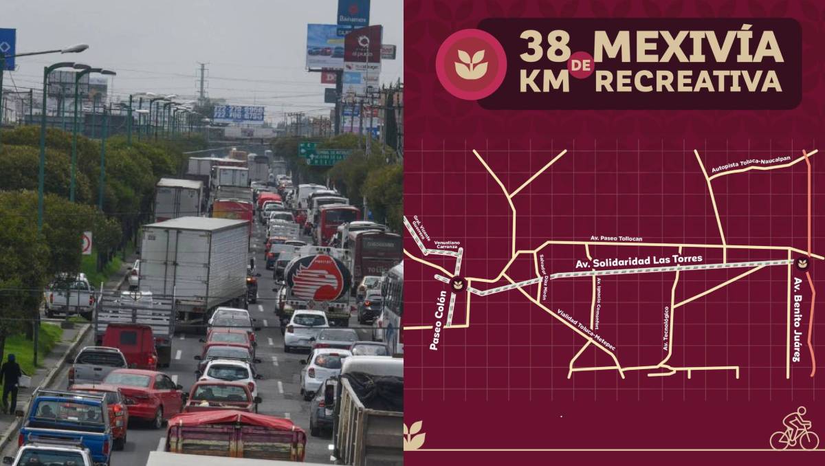 Toluca anuncia cierre temporal de Avenida Las Torres en respaldo a evento recreativo; transportistas y comunidad en desacuerdo