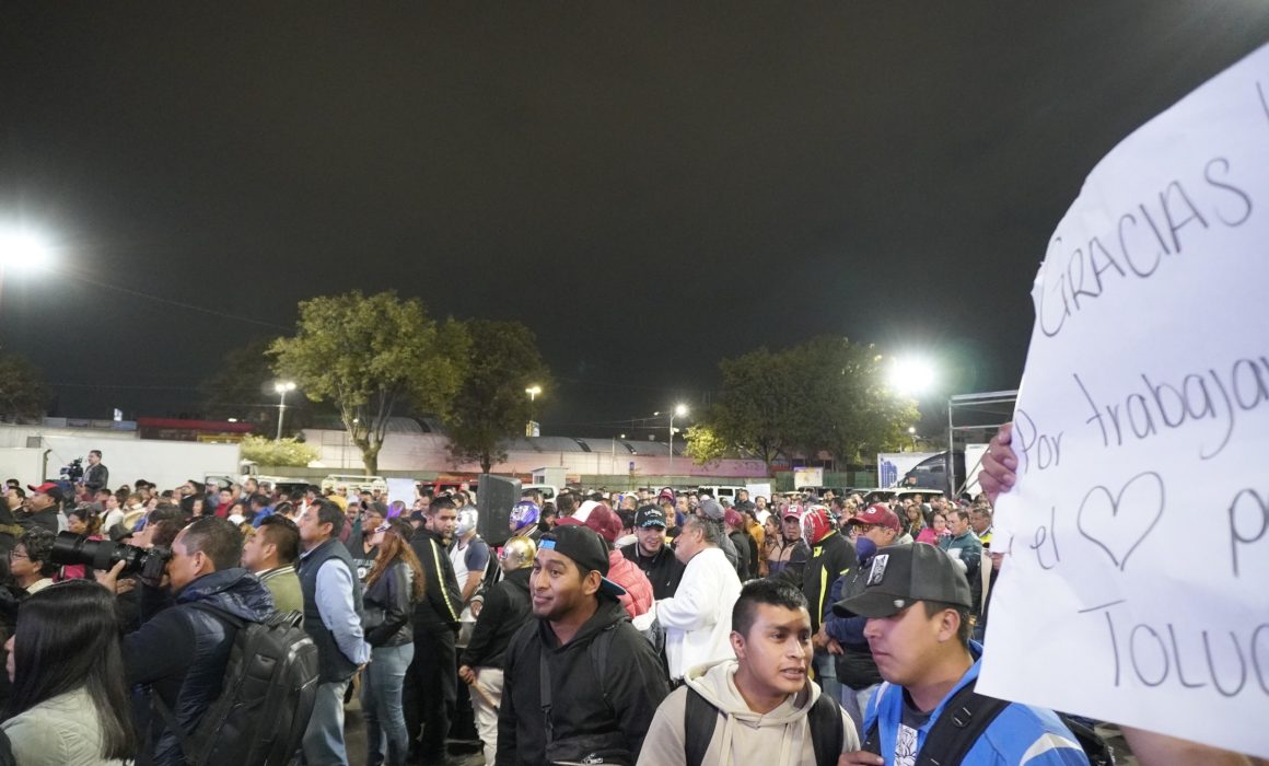 Toluca embellece su terminal y calles cercanas para los conciertos del Alfeñique