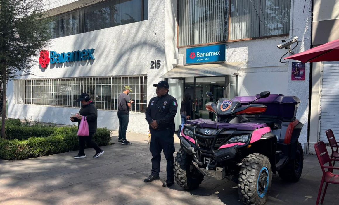 Toluca implementa Operativo Barón Rojo para reforzar la seguridad en bancos tras recientes asaltos