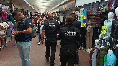 Toluca implementa un sistema de vigilancia en siete zonas para controlar el comercio en la vía pública