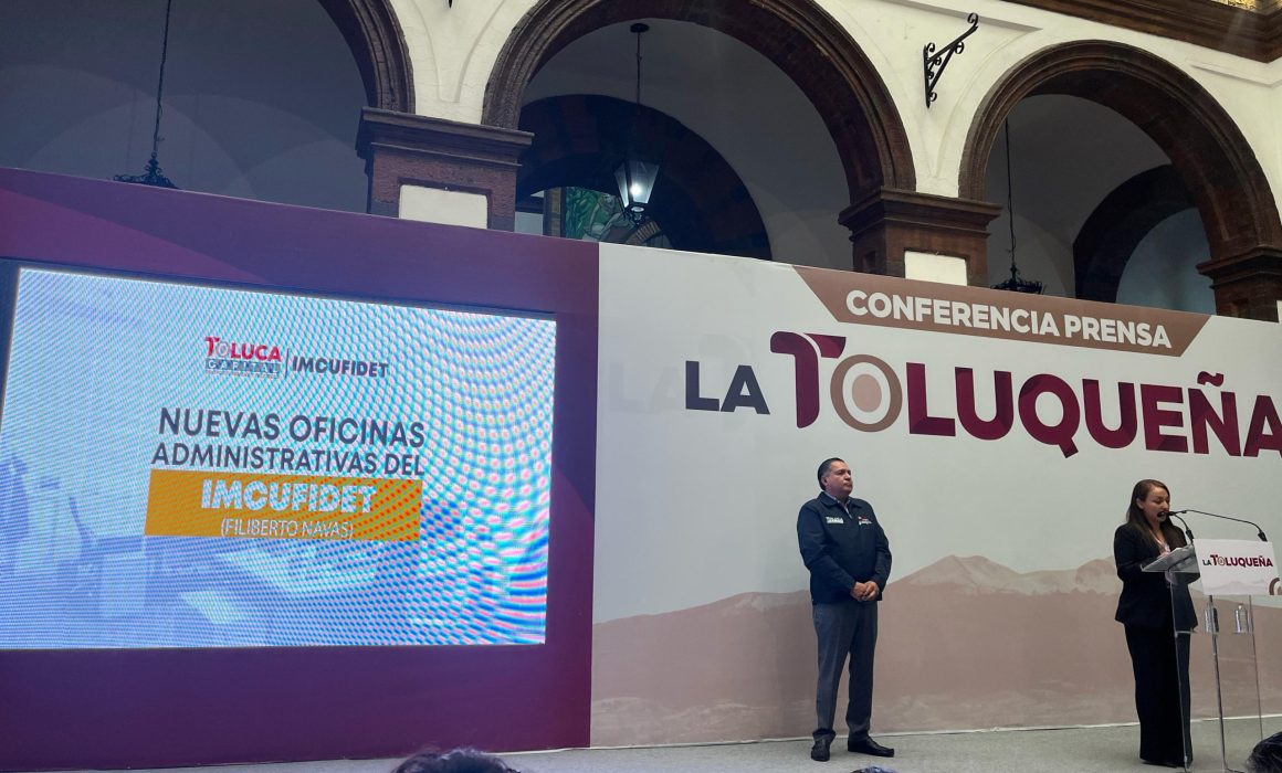 Toluca inaugura nuevas oficinas del IMCUFIDET y fortalece el impulso deportivo local