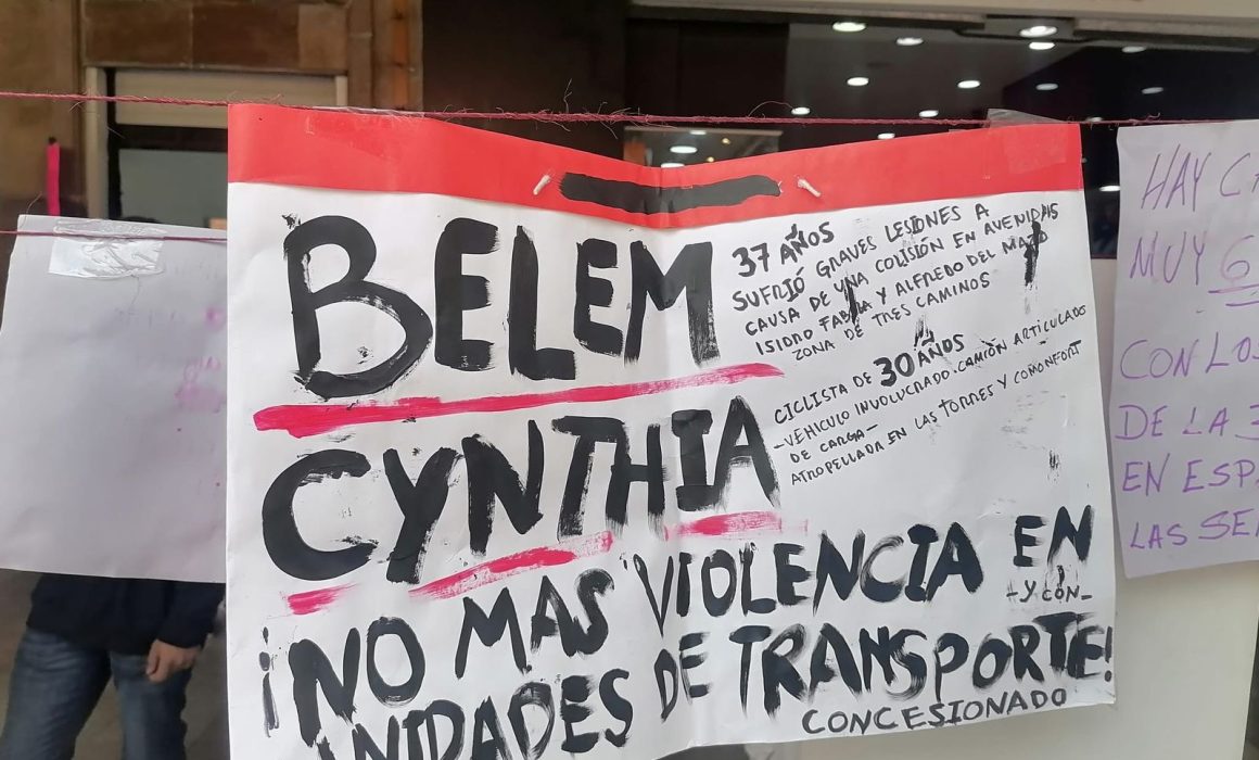 Toluca protesta contra el aumento en tarifas y la inseguridad en el transporte público