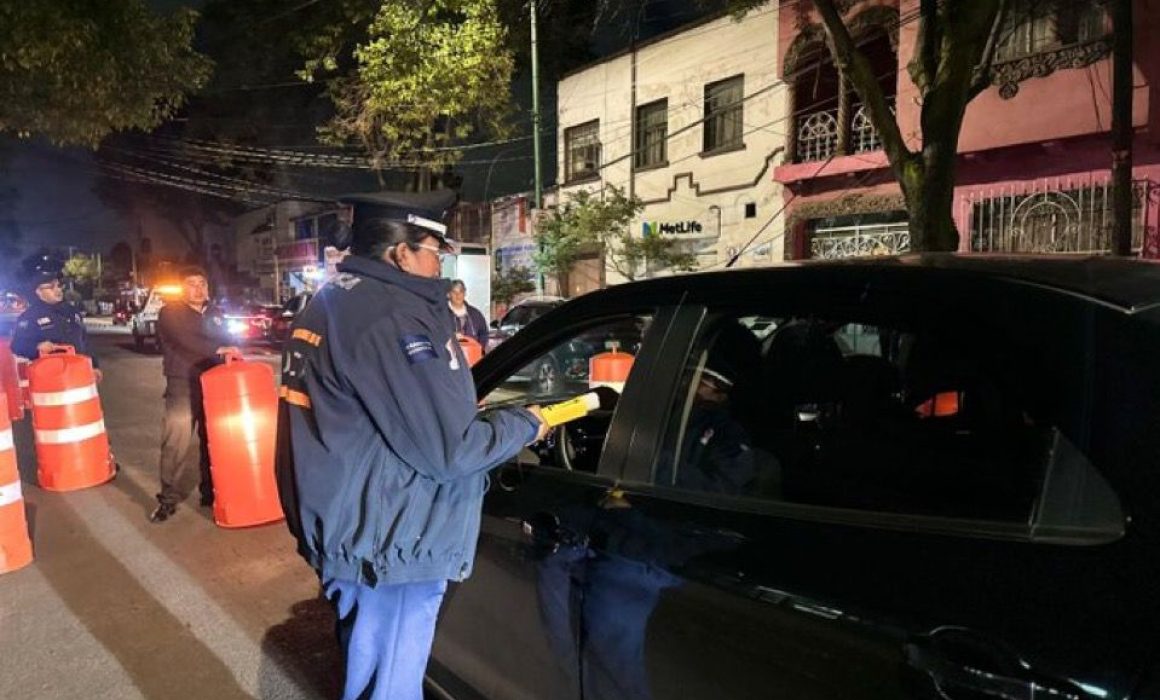 Toluca refuerza campañas contra el alcohol al volante; saldo de 48 detenidos en el fin de semana
