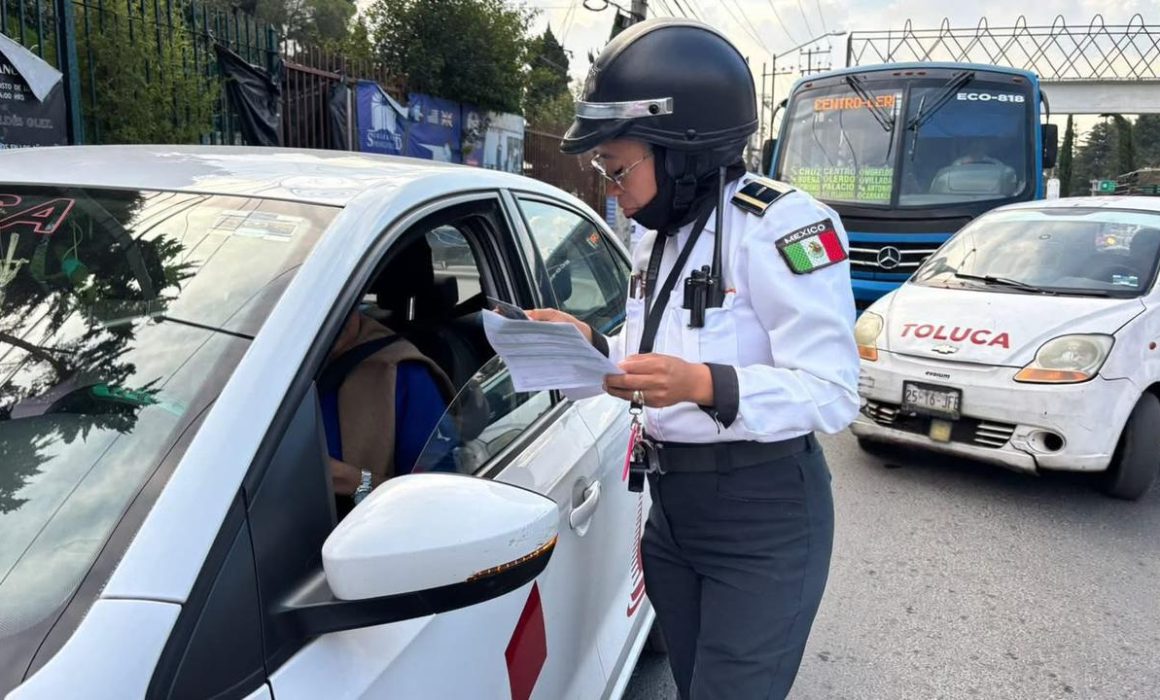 Toluca refuerza controles contra el alcohol al volante y detiene a 34 conductores en un fin de semana