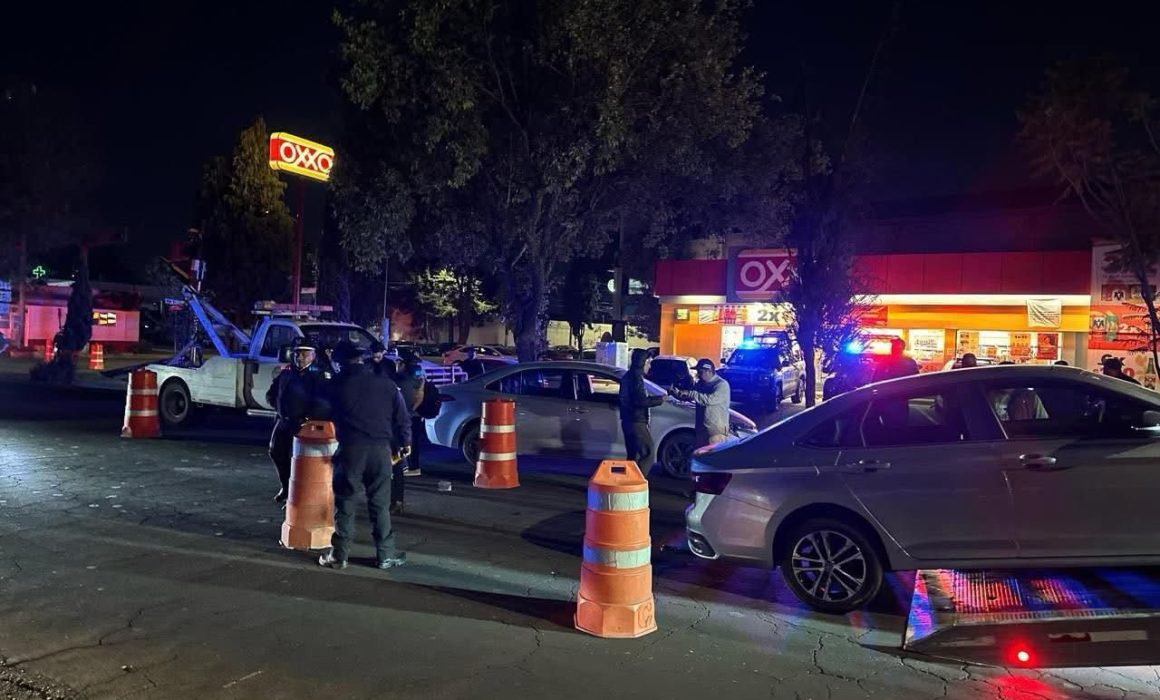 Toluca refuerza operativos contra conducir en estado de ebriedad y reduce accidentes viales