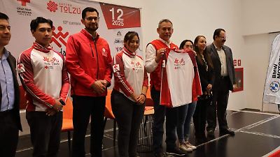 Toluca se prepara para la 12ª Carrera ‘Ayudar Nos Mueve’ en apoyo a la Cruz Roja