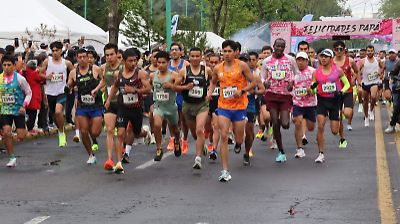 Toluca vibró con la novena edición del Medio Maratón Día del Padre, con más de 3 mil corredores