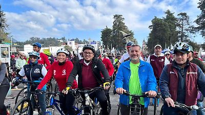 Toluca y San Mateo Atenco celebran su primera Mexivía Recreativa, un día sin autos y lleno de vida
